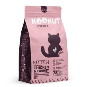 [유통임박 23.08.02]쿠쿳 캣 그레인프리 키튼 닭고기와 칠면조 5kg