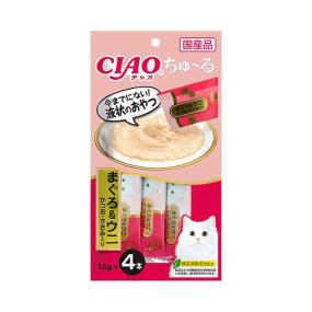 [SC-120] CIAO 츄르 참치&성게 / 1BOX (48ea) 한정수량 특가판매 유통기한 임박 !! (23.04)