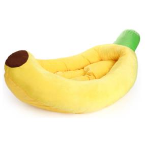 펫도널드 바나나모양방석L