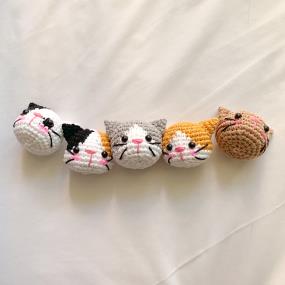 개달당 고양이 인형 뜨개 핸드메이드 키링 5colors